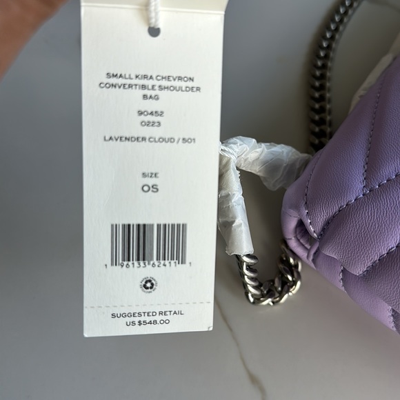 Tory Burch
Small Kira Chevron Leather
Convertible Shoulder Bag - Picture 6 of 7